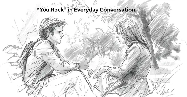 “You Rock” in Everyday Conversation